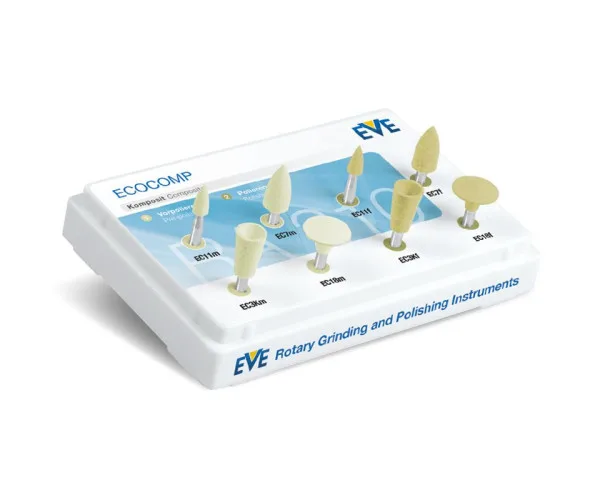 ECOCOMP RA набір RA 210 8 поліри з твердої штучної гуми містять карбід Eve (Німеччина)